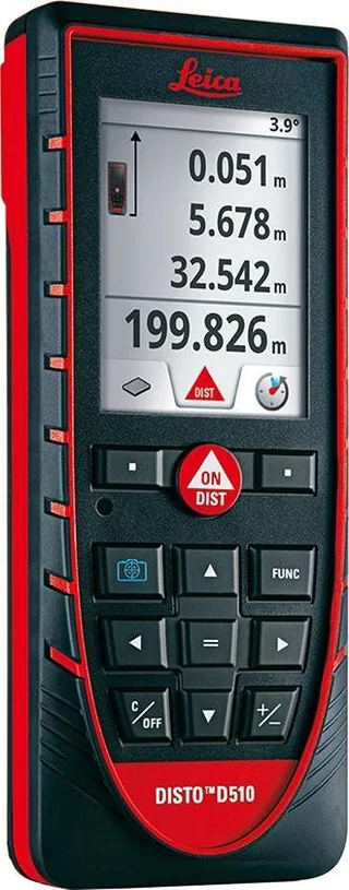 Leica-Laser-Entfernungsmesser Leica Disto D510 mit Kamera und Bluetooth