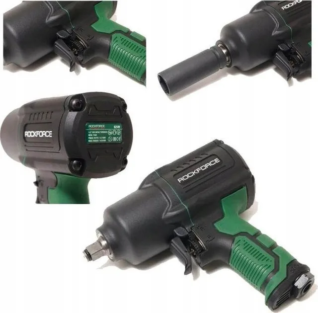 Rockforce Schlagschrauber – Druckluftschrauber 1450 Nm 1/2" TWIN HAMMER