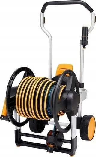 Fiskars Bewässerungsset: Schlauch und Wagen XL, Komplettset