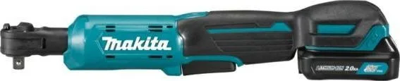 Makita Schlagschrauber – Winkelschlagschrauber mit Ratsche, 12 V, 1/4–3/8", 47,5 Nm, 1 x 2,0 Ah (WR100DSA)