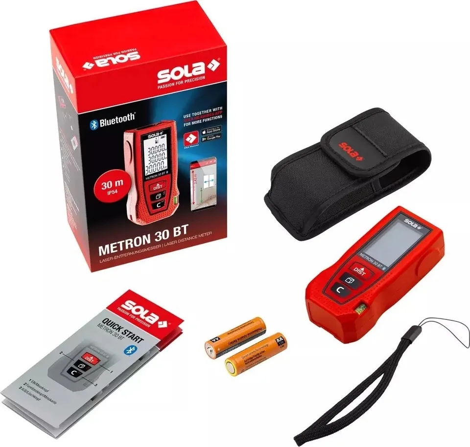 Laser-Entfernungsmesser Sola SOLA DALMIERZ METRON 30 BT