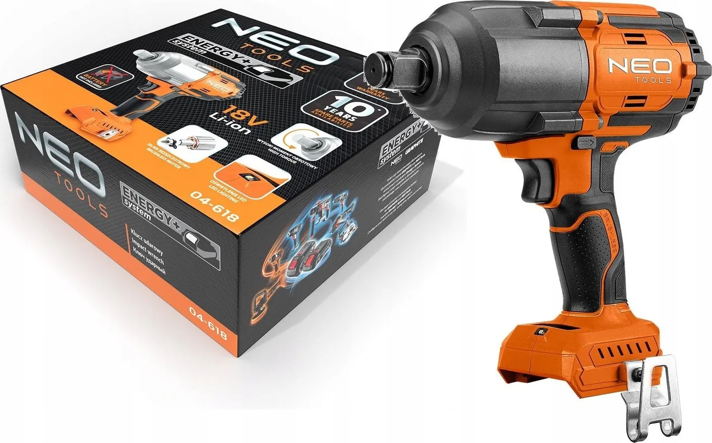 Neo-Schlagschrauber 1100 Nm Energy+ 18 V 04-618