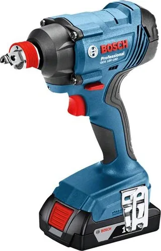 Bosch GDX 180-LI 18-V-Schlagschrauber 1/4" + 2 x 2-Ah-Akku