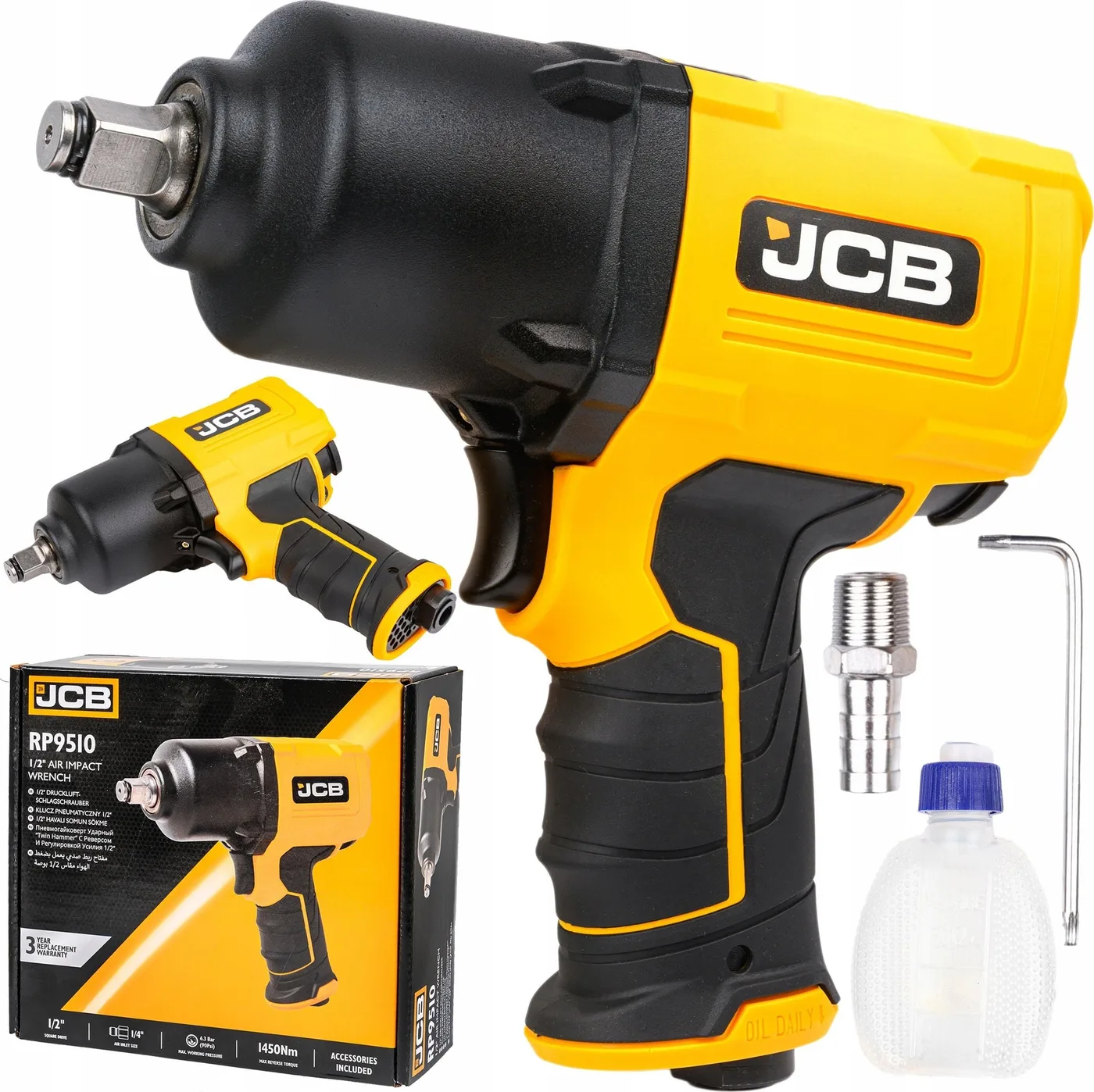 Schlagschrauber JCB PNEUMATIC WRENCH 1/2" 1450 Nm
