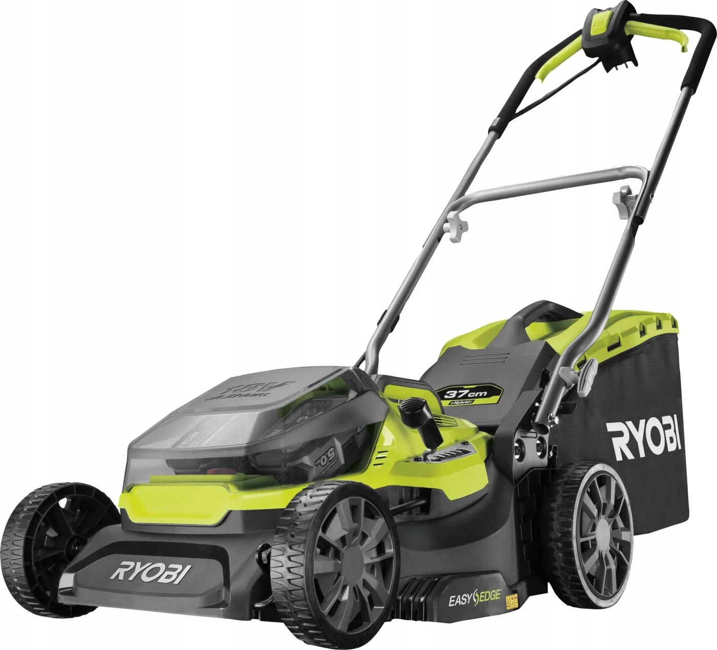 Ryobi Hybrid-Rasenmäher Ryobi ONE+ RY18LMH37A-225 2x2,5 Ah