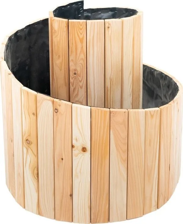 Westmann Westmann Kräuterspirale aus Lärchenholz Luise Natura 400 x 55 x 74 cm