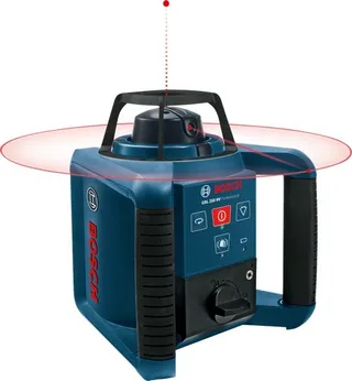 Bosch Laser-Nivelliergerät GRL 250 HV, rot, 120 m