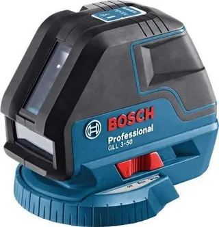 Bosch Kreuzlinienlaser GLL 3-50, rot, 10 m