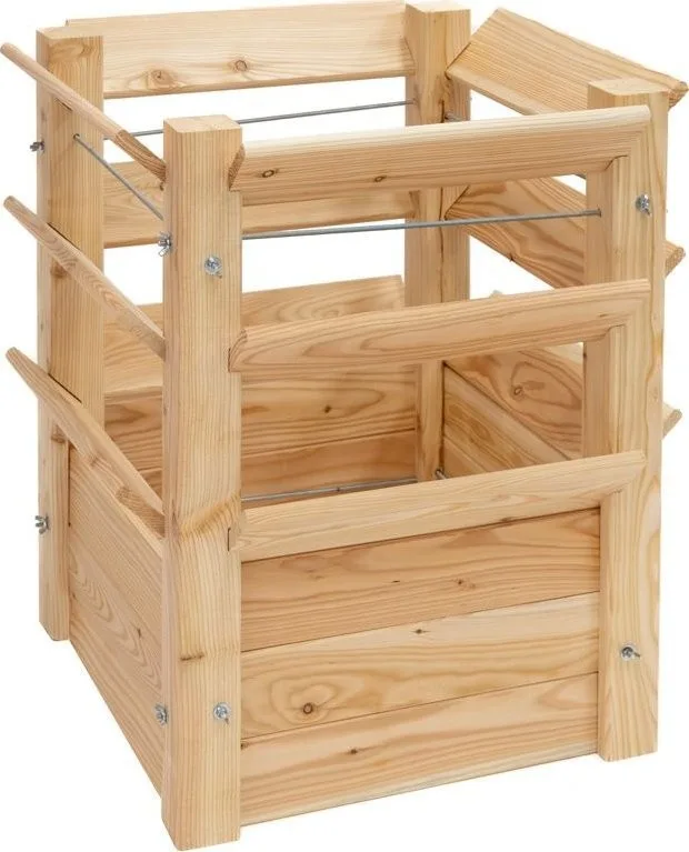 Westmann Westmann Hochbeet aus Lärchenholz Premium L Natura 66 x 66 x 73 cm