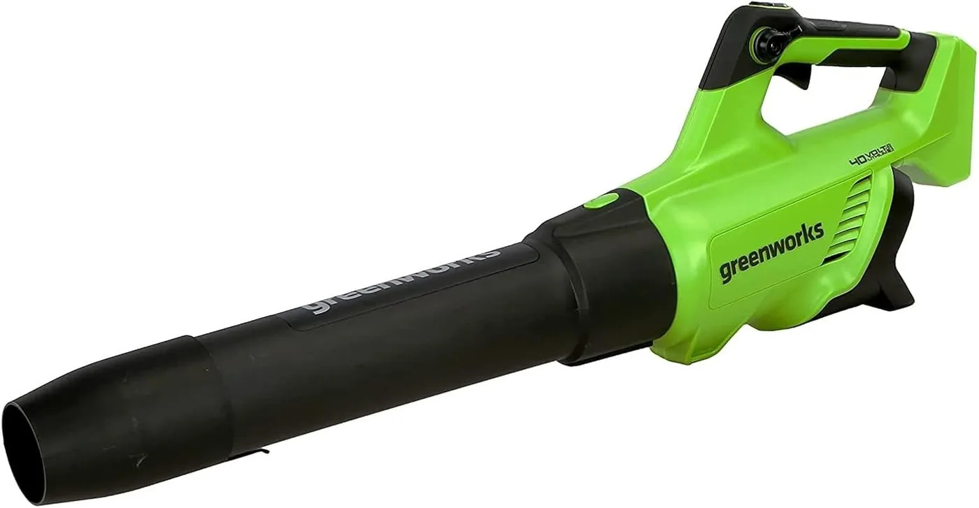 40 V Laubbläser Basic Greenworks G40ABII, Set mit Ladegerät und 2-Ah-Akku