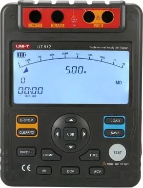 Uni-T Isolationswiderstandsmessgerät Uni-T UT512
