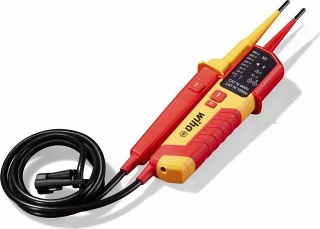 Wiha Wiha Zweipoliger Spannungsmesser und Durchgangsprüfer 0,5 – 1000 V AC, CAT IV 45217
