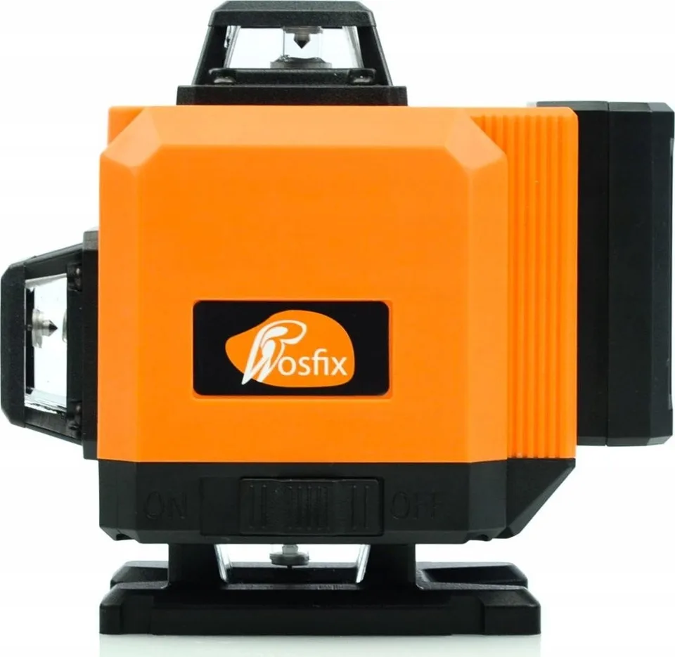 Rosfix LASER-Kreuzlinien-Wasserwaage 360 16L + Schutzbrille und Zielscheibe