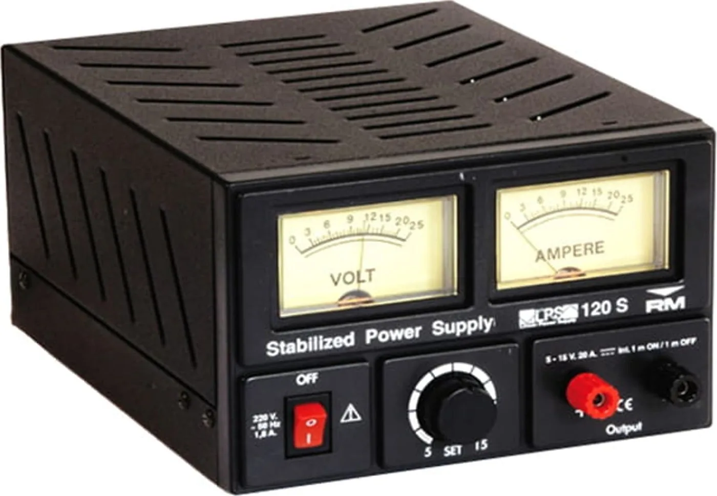 Netzteil RM LPS 120S mit Anzeigen