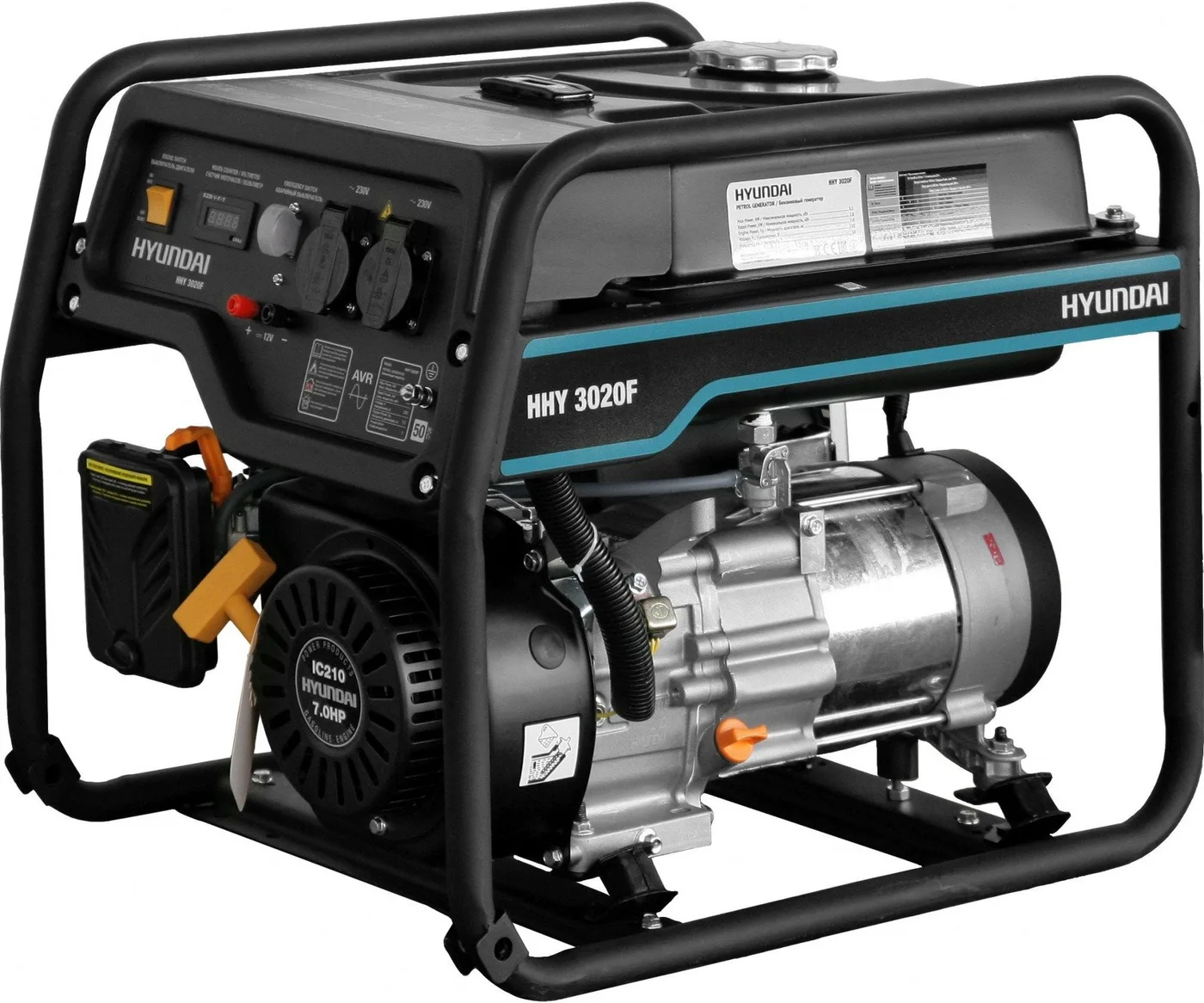 Benzingenerator 3,1 kW Hyundai HHY 3020F