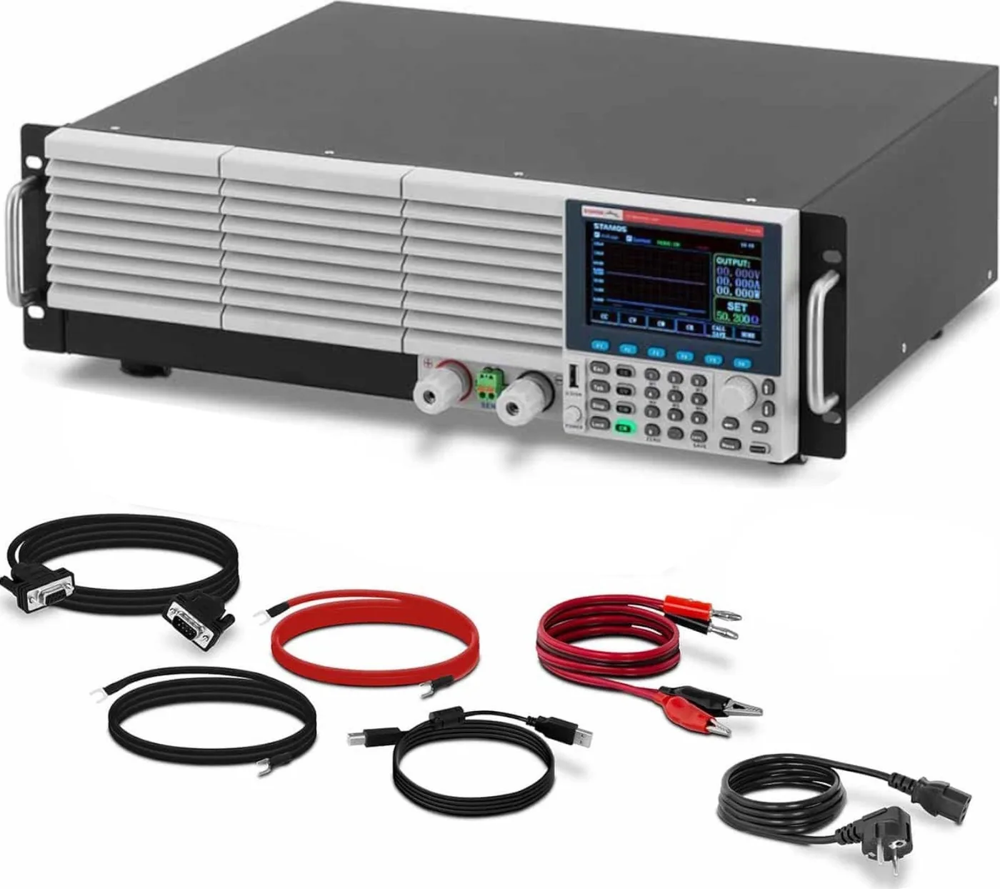 Stamos Germany Programmierbare elektronische Last S-LS-119, 1500 W, 0–40 A Programmierbare elektronische Last S-LS-119, 1500 W