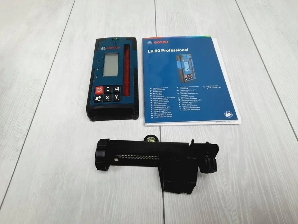 Bosch Bosch Laserempfänger LR 60 Professional + Halterung (blau/schwarz)