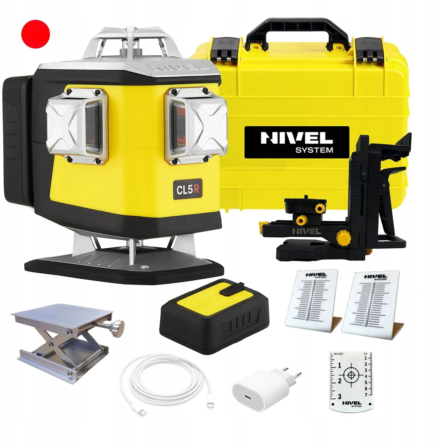 NIVEL SYSTEM CROSS LASER CL5R mit rotem Strahl