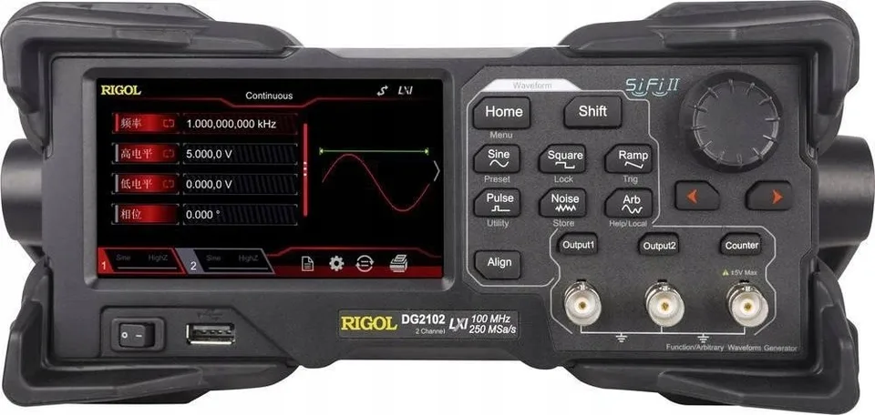 Rigol RIGOL DG2102 Funktions-/Arbiträrsignalgenerator, 100 MHz
