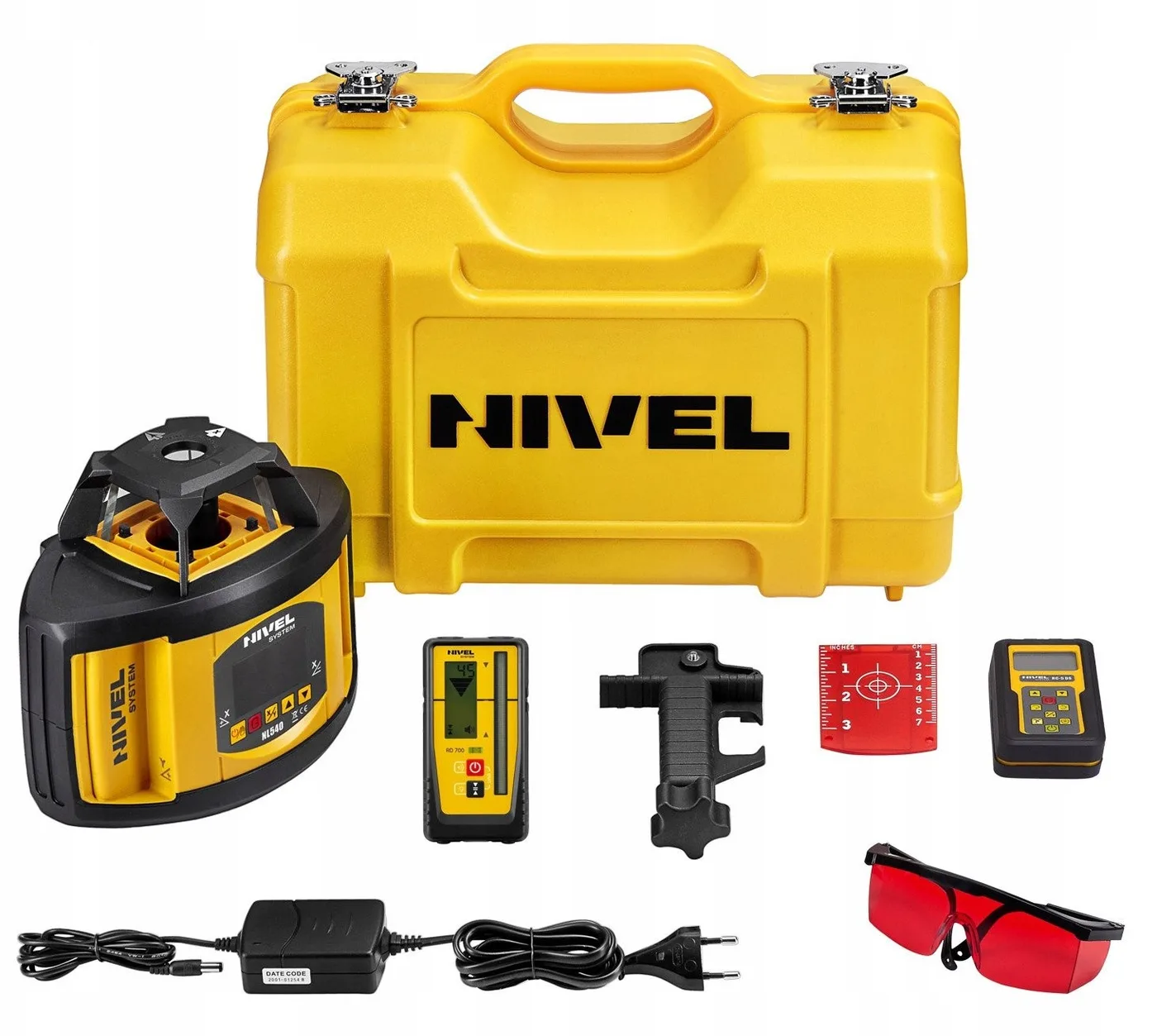 NIVEL SYSTEM LASER-Nivelliergerät NL540R DIGITAL mit rotem Strahl