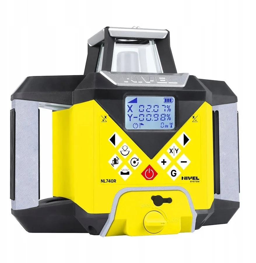NIVEL SYSTEM DIGITAL-LASER-Nivelliergerät NL740R, roter Strahl