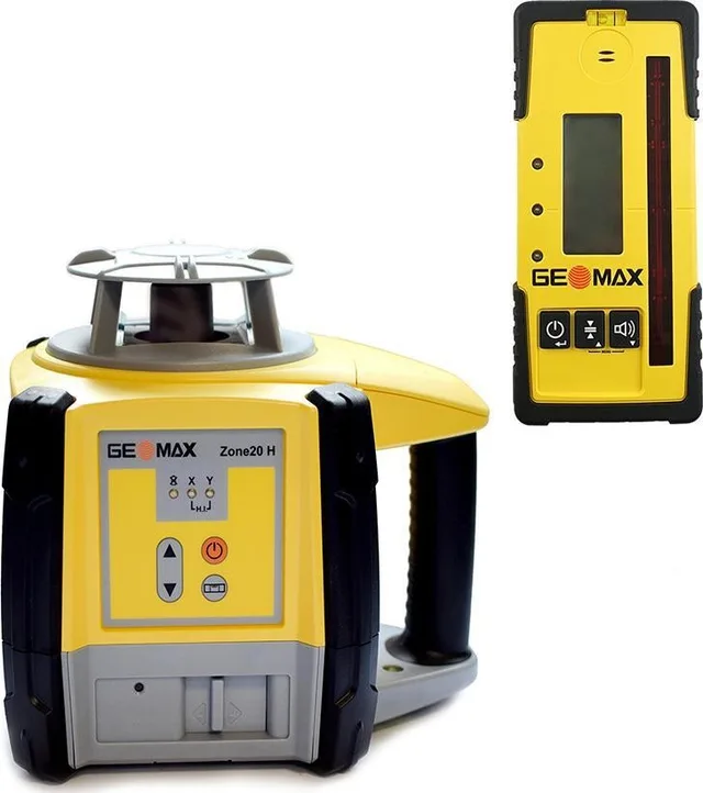 GeoMax Laser-Nivelliergerät GeoMax Zone 20H mit Empfänger GeoMax ZRP105 Pro