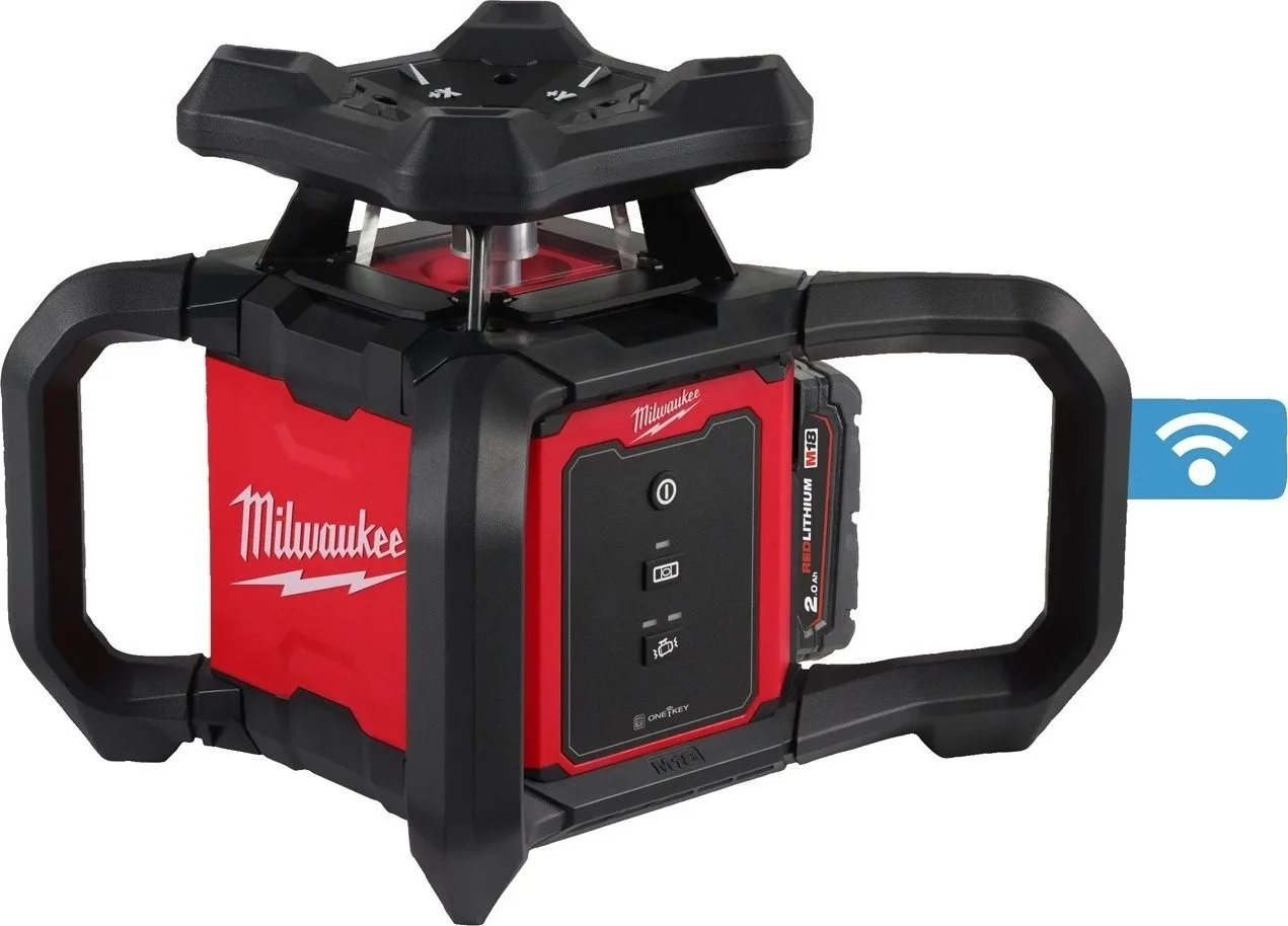 Milwaukee MILWAUKEE. Rotationslaser M18RLOH600-201C 600 m + TRP160 + ROD500