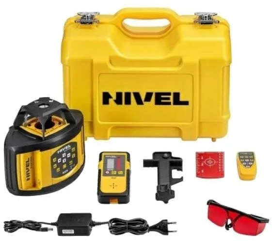 NIVEL SYSTEM LASER-Nivelliergerät NL520R DIGITAL mit rotem Strahl