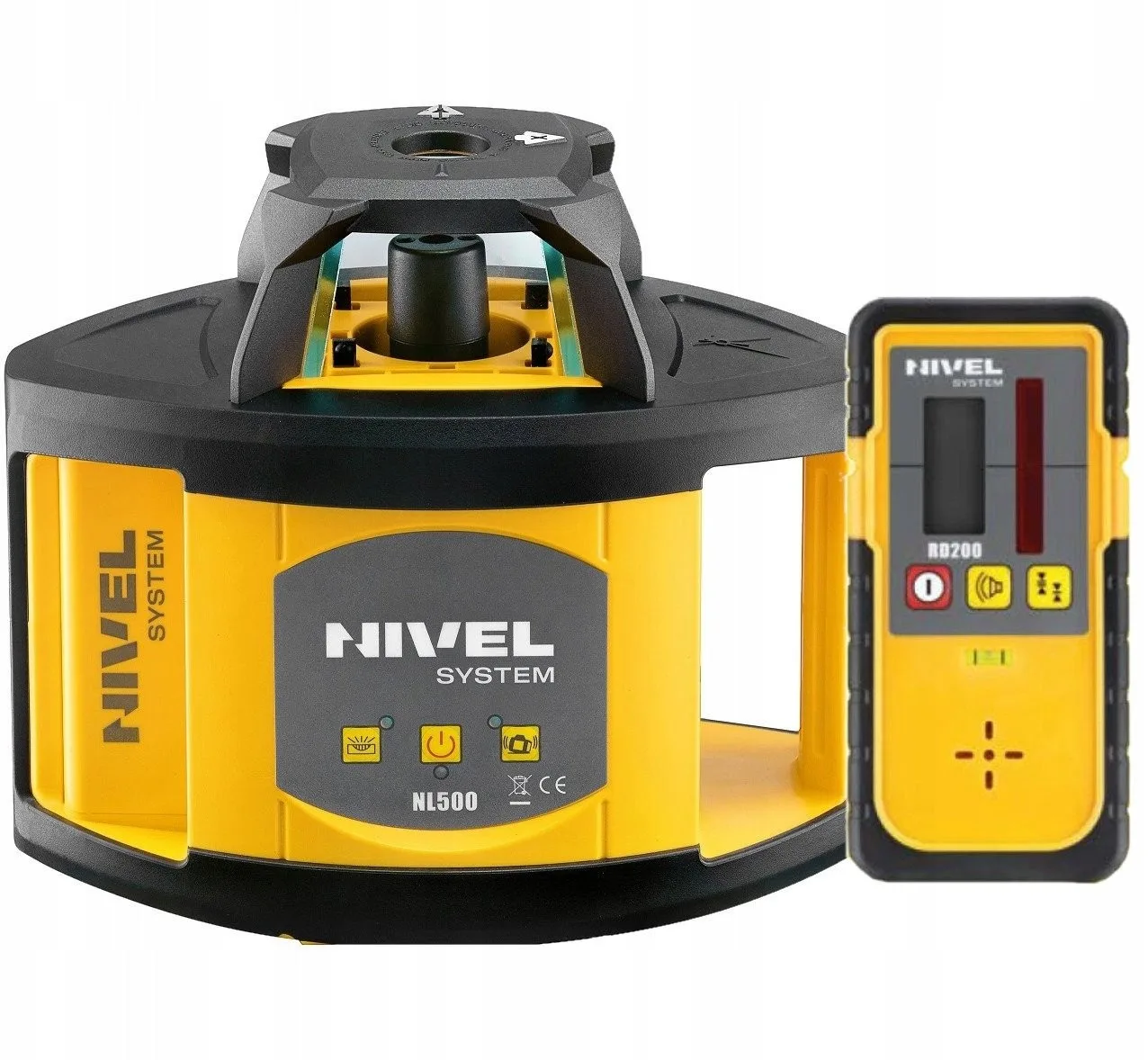 NIVEL SYSTEM LASER-Nivelliergerät NL500R DIGITAL mit rotem Strahl