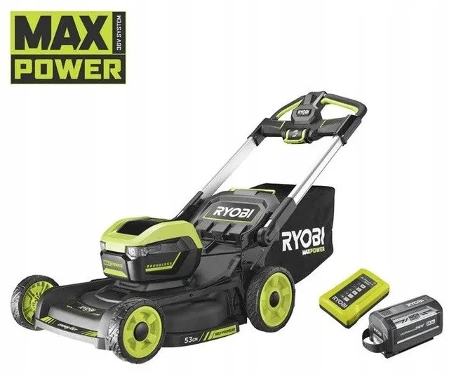 Akku-Rasenmäher RYOBI ONE+ RY36LMXSP53A-160, 36 V, 6,0 Ah, 53 cm, 60 l, selbstfahrend