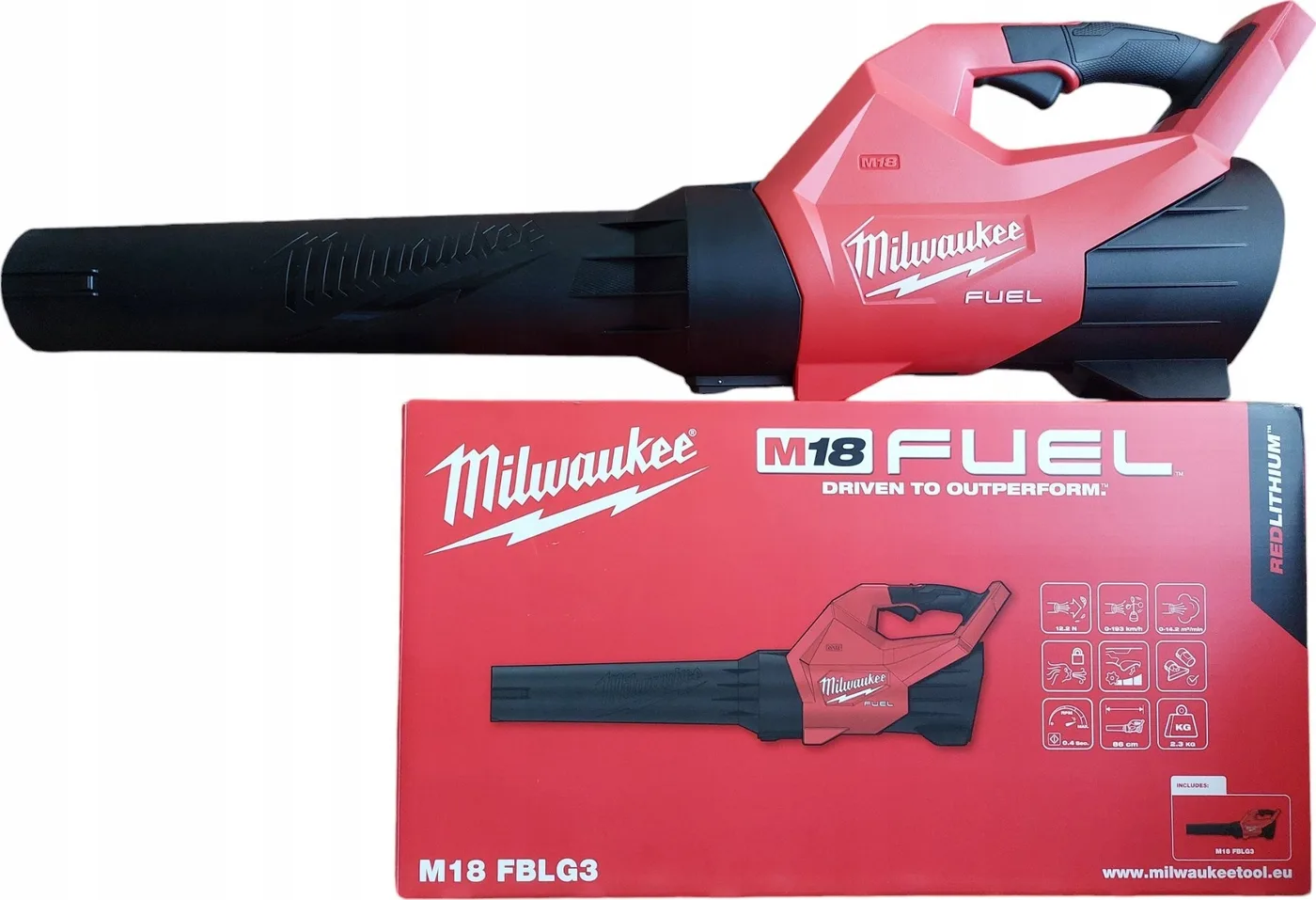 Milwaukee Akku-Blasgerät M18 FBLG3-0 (ohne Akku und Ladegerät) (18 V) Milwaukee