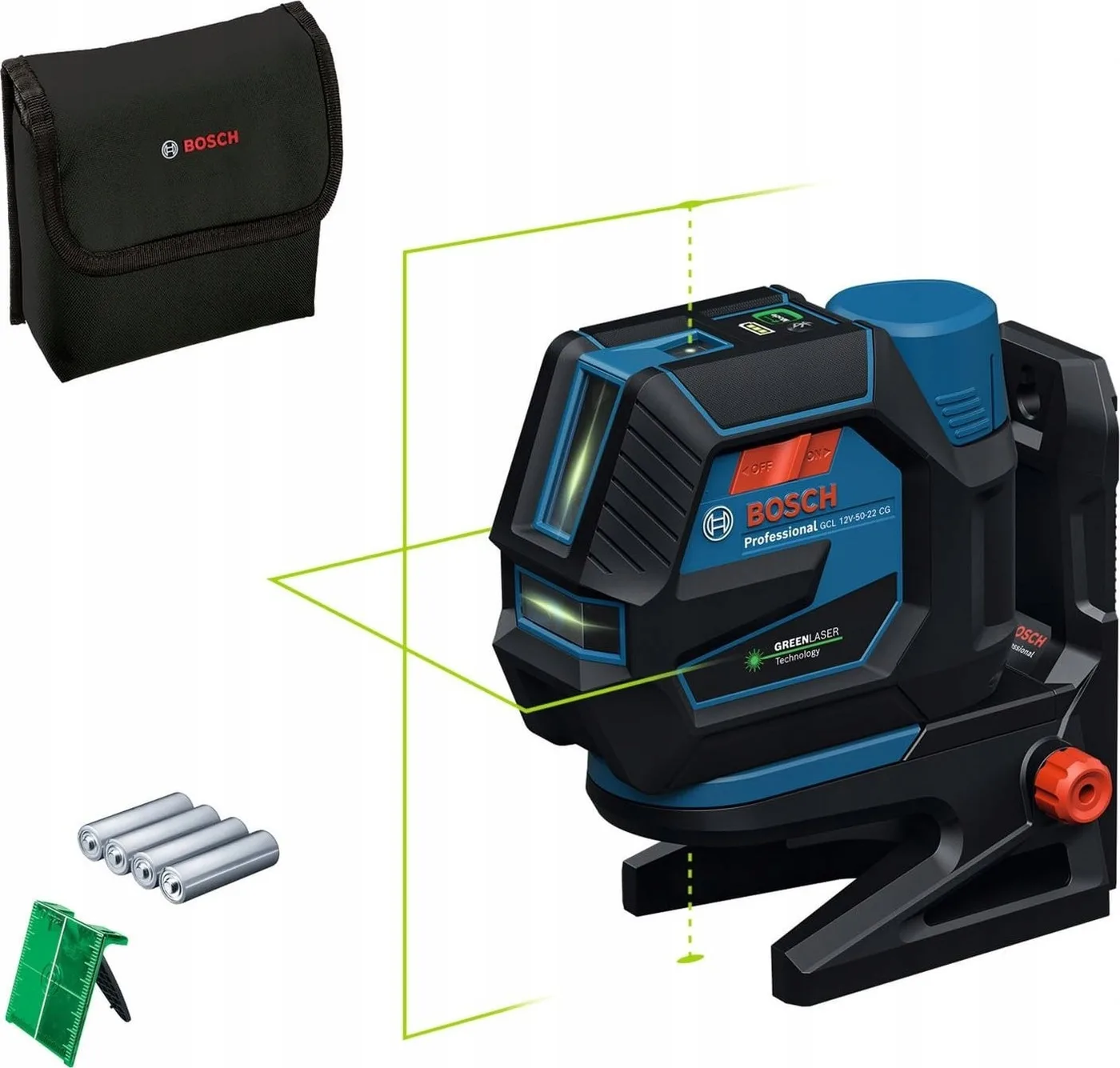 LINEARLASER GCL 12V-50 CG+RM20+SCHEIBE