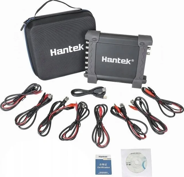 Hantek 1008A 8-Kanal-Diagnoseoszilloskop, 2,4 MS/s, 100 kHz, PC, Automobiltechnik