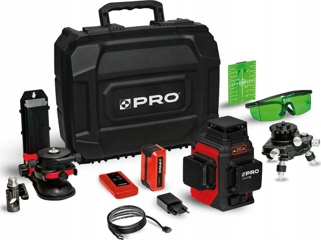 PRO-Laser mit mehreren Strahlen AQ3DG GREEN PLUS