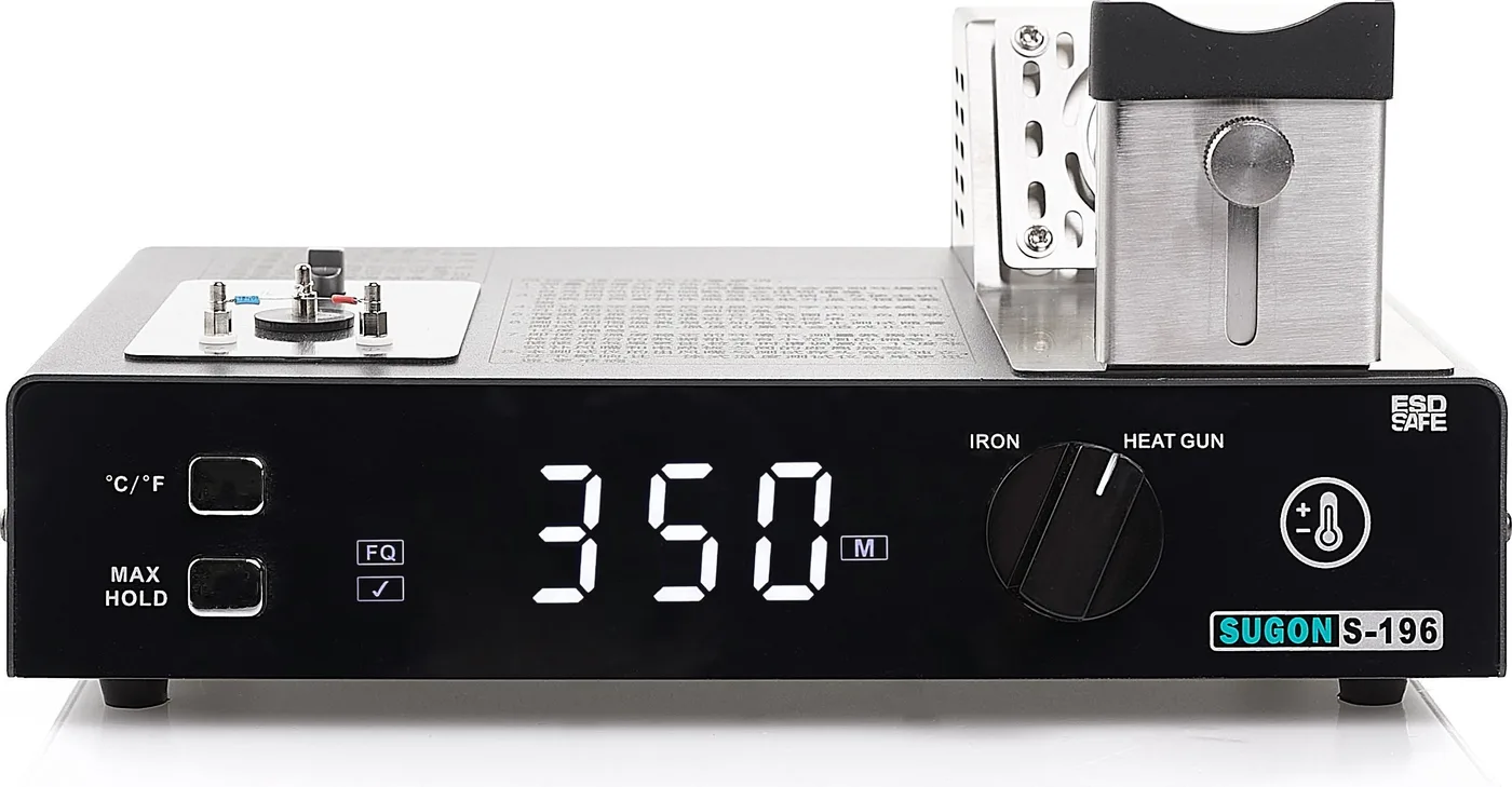 Sugon S-196 Messgerät, Temperaturkalibrator für Messspitzen, Hot-Air-Tester von Techrebal