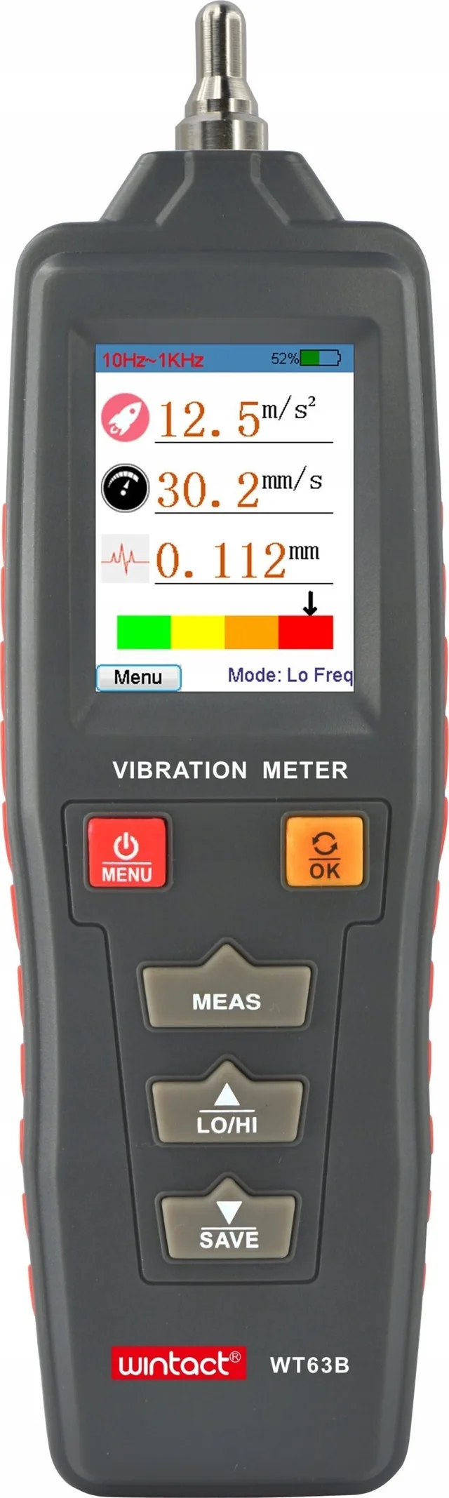 VIBROMETER SCHWINGUNGSMESSGERÄT MASCHINEN-SCHWINGUNGSANALYSATOR