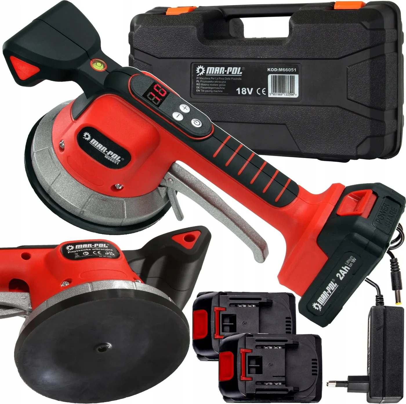 Fiskars MAR-POL 18-V-Akku-Vibrationssauger