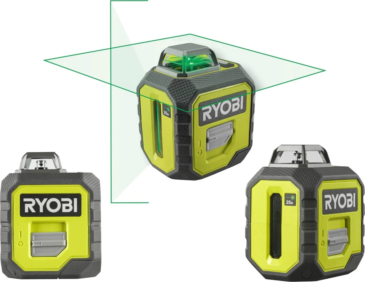 Osram Ryobi Grüner 360°-Flächenkreuzlaser RB360GLL