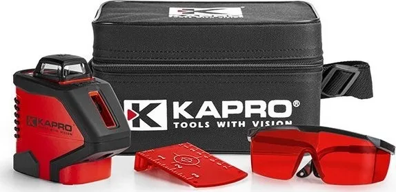 Shark Kapro Laser-Entfernungsmesser, rot, 360 Grad