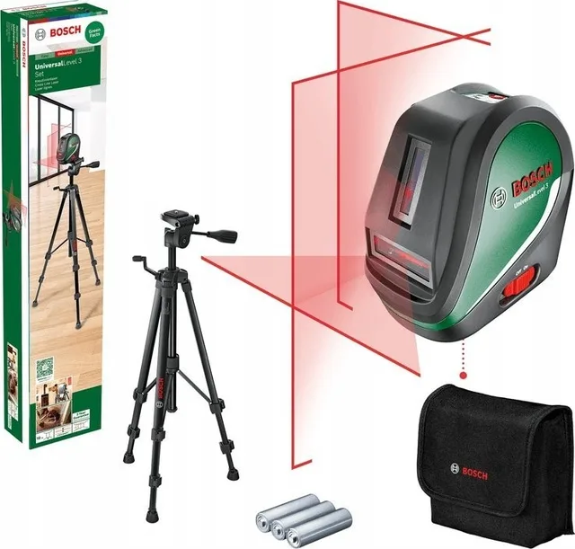 Bosch BOSCH.LASER UNIVERSAL LEVEL 3 UNI CROSS +TT150