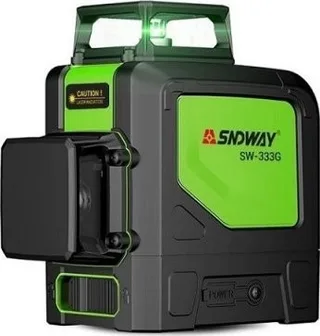 Sndway Sndway2 Laser-Nivelliergerät 3D, bis zu 30 m, grüner Strahl