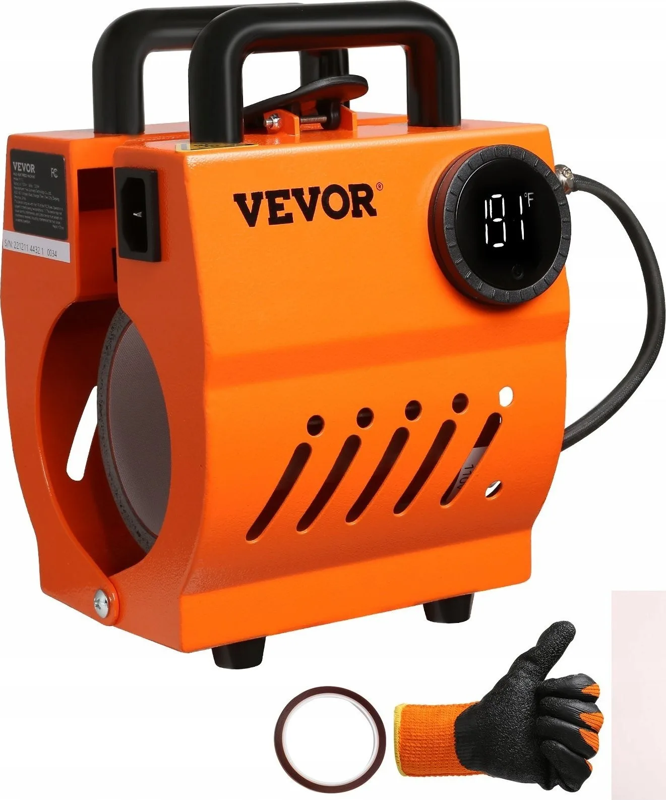 Vevor Thermopresse für Tassen