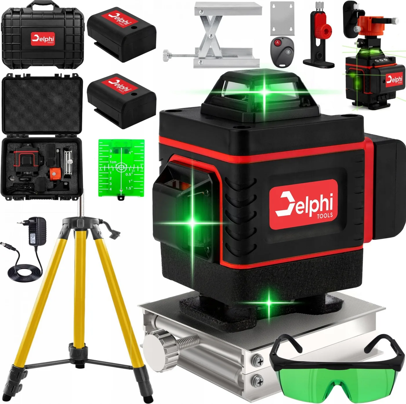 Delphi Tools Grüner Linienlaser, 25 m