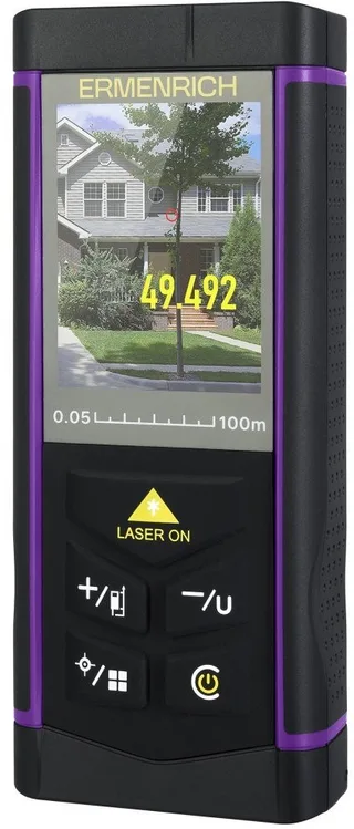 Laser-Entfernungsmesser Ermenrich PRO LR100 mit Kamera