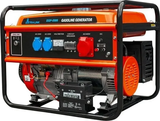 ExtraLink-Stromaggregat, Benzin, 5,5 kW, EGP-5500