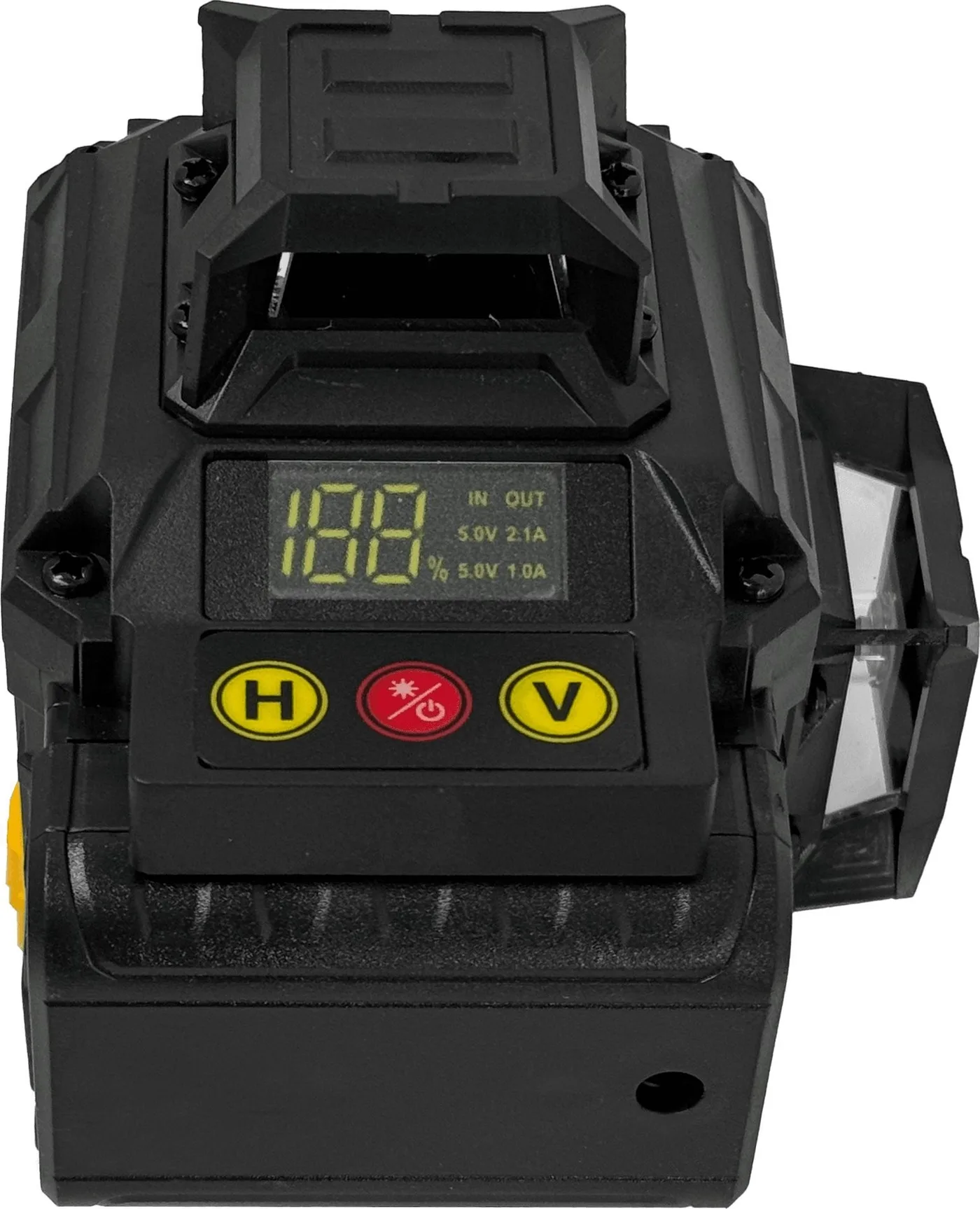 Heckermann Laser-Wasserwaage Heckermann 16 Linien SPL016 + Schutzbrille + Zielscheibe
