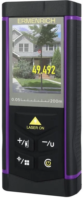 Laser-Entfernungsmesser Ermenrich PRO LR200 mit Kamera
