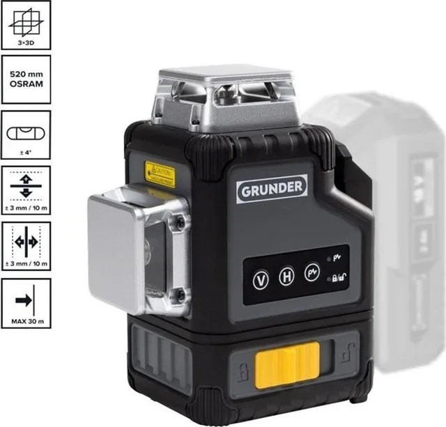 Beschaffung des kabellosen Lasernivelliergeräts LY-360G 18 V (grün)