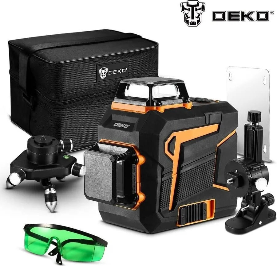 Deko Laser, Flächenlaser DKLL12PQ1, grün, 30 m