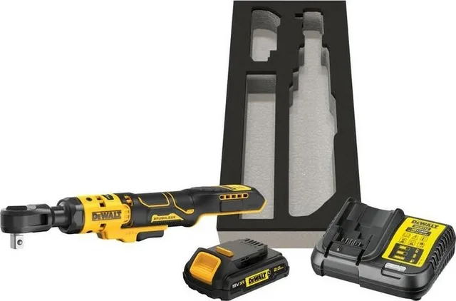 Dewalt DEWALT 18-V-Ratschenschrauber 1/2" 95 Nm 1x2,0 Ah mit Halterung für den Transportwagen DCF512D1G